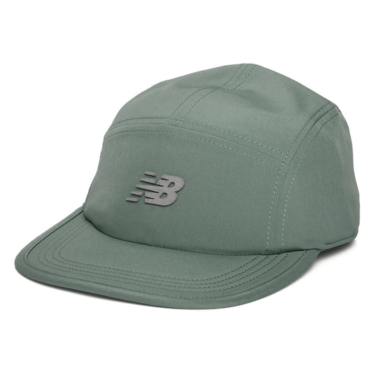Gorra 5 paneles Performance V 2.0 de New Balance - Oliva Oscuro