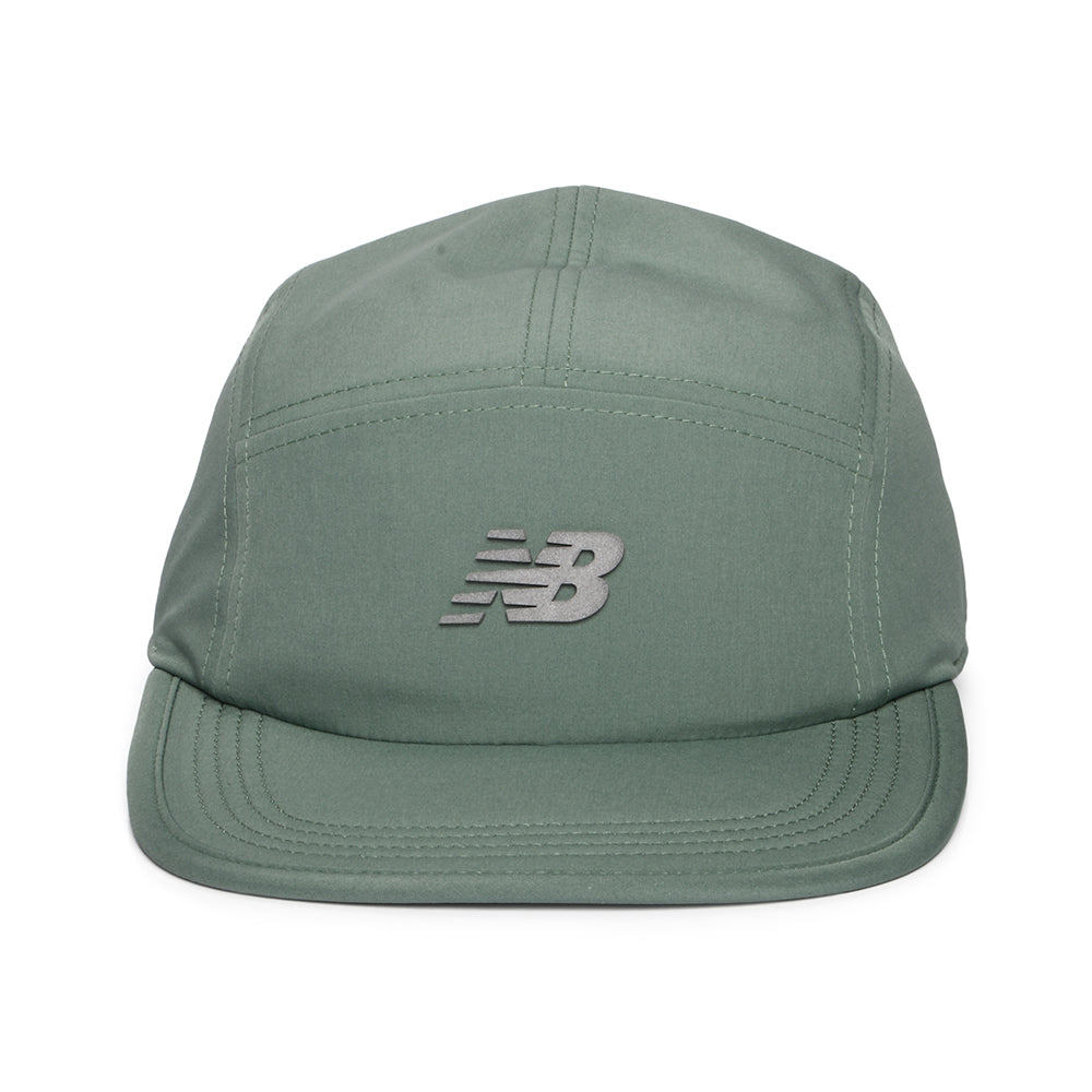 Gorra 5 paneles Performance V 2.0 de New Balance - Oliva Oscuro