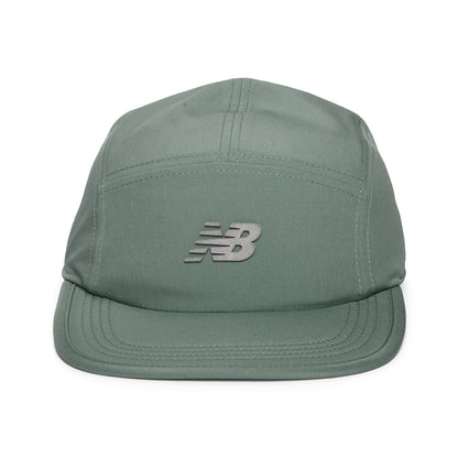 Gorra 5 paneles Performance V 2.0 de New Balance - Oliva Oscuro
