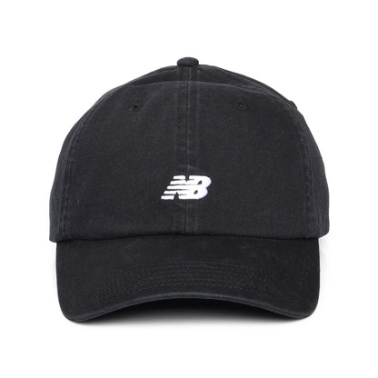 Gorra de béisbol Classic V 2.0 de sarga de algodón de New Balance - Negro