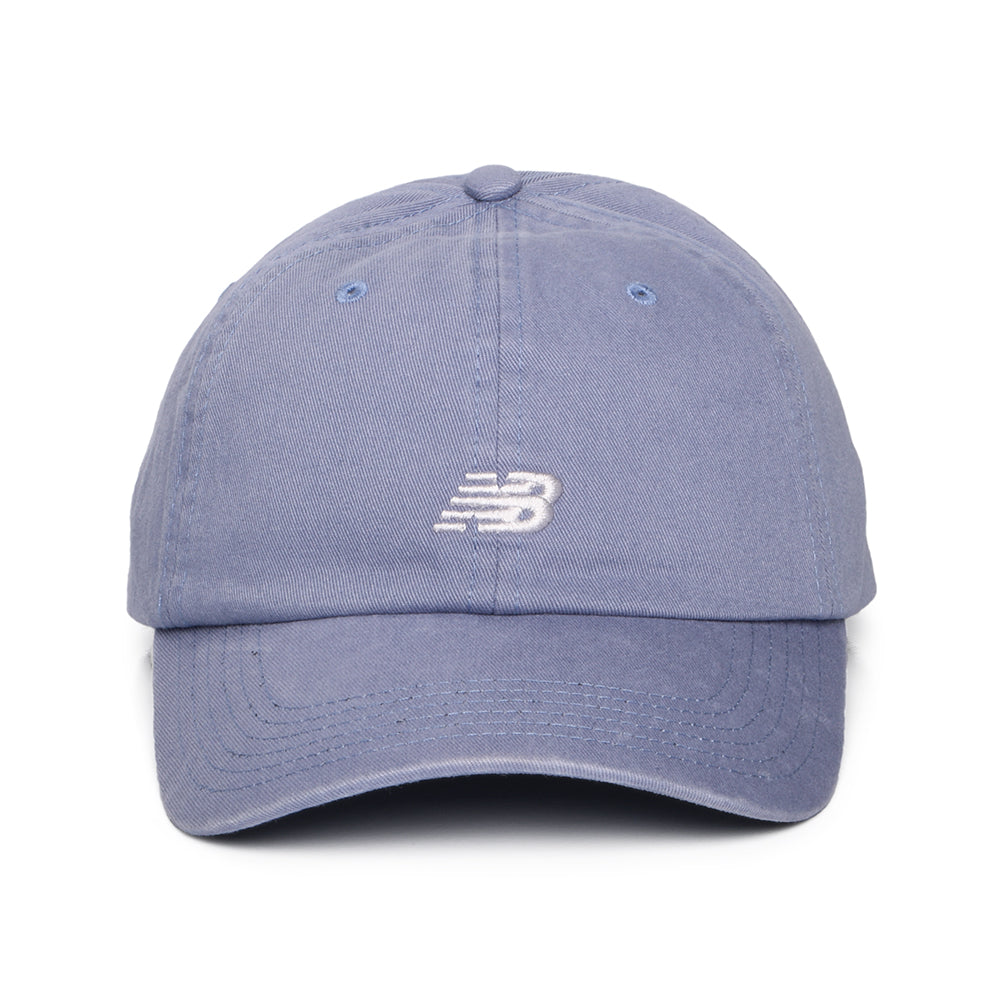 Gorra de béisbol Classic V 2.0 de sarga de algodón de New Balance - Azul Lavado