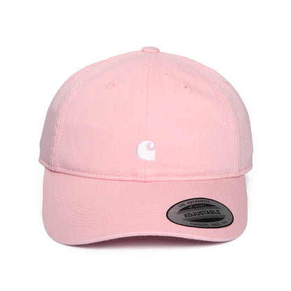 Gorra de béisbol Madison Logo para mujeres de Carhartt WIP - Rosa Claro