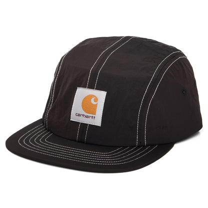 Gorra Canby Sin estructurar de nailon de Carhartt WIP - Negro-Blanco