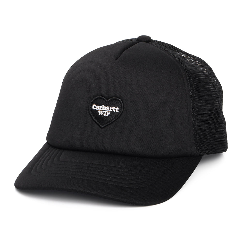 Gorra de camionero Parche de Corazón de Carhartt WIP - Negro