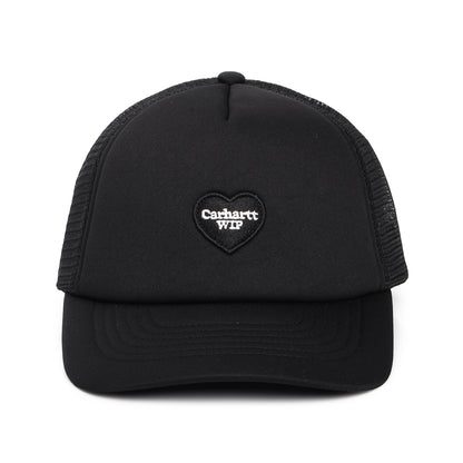 Gorra de camionero Parche de Corazón de Carhartt WIP - Negro