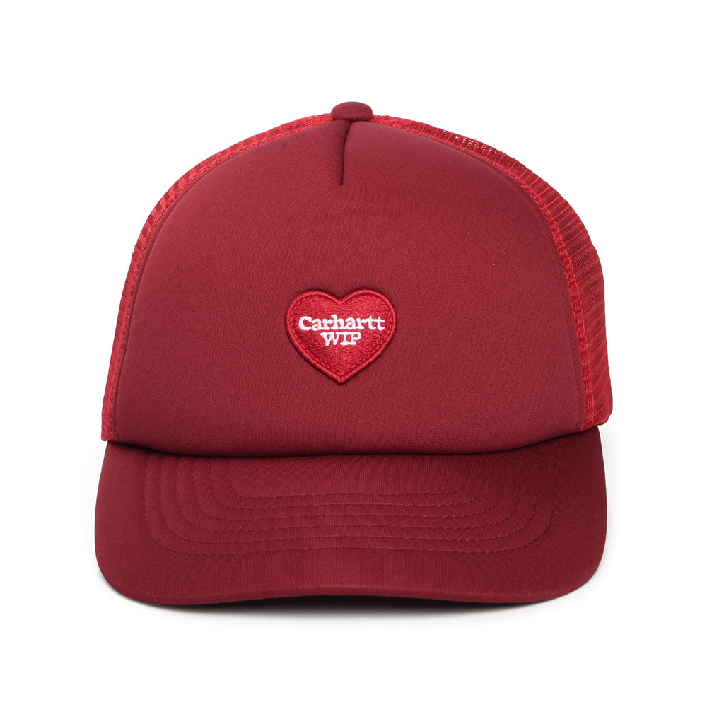 Gorra de camionero Parche de Corazón de Carhartt WIP - Escarlata