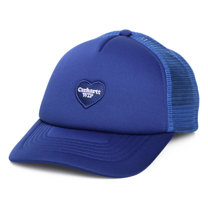 Gorra de camionero Parche de Corazón de Carhartt WIP - Azul Intenso