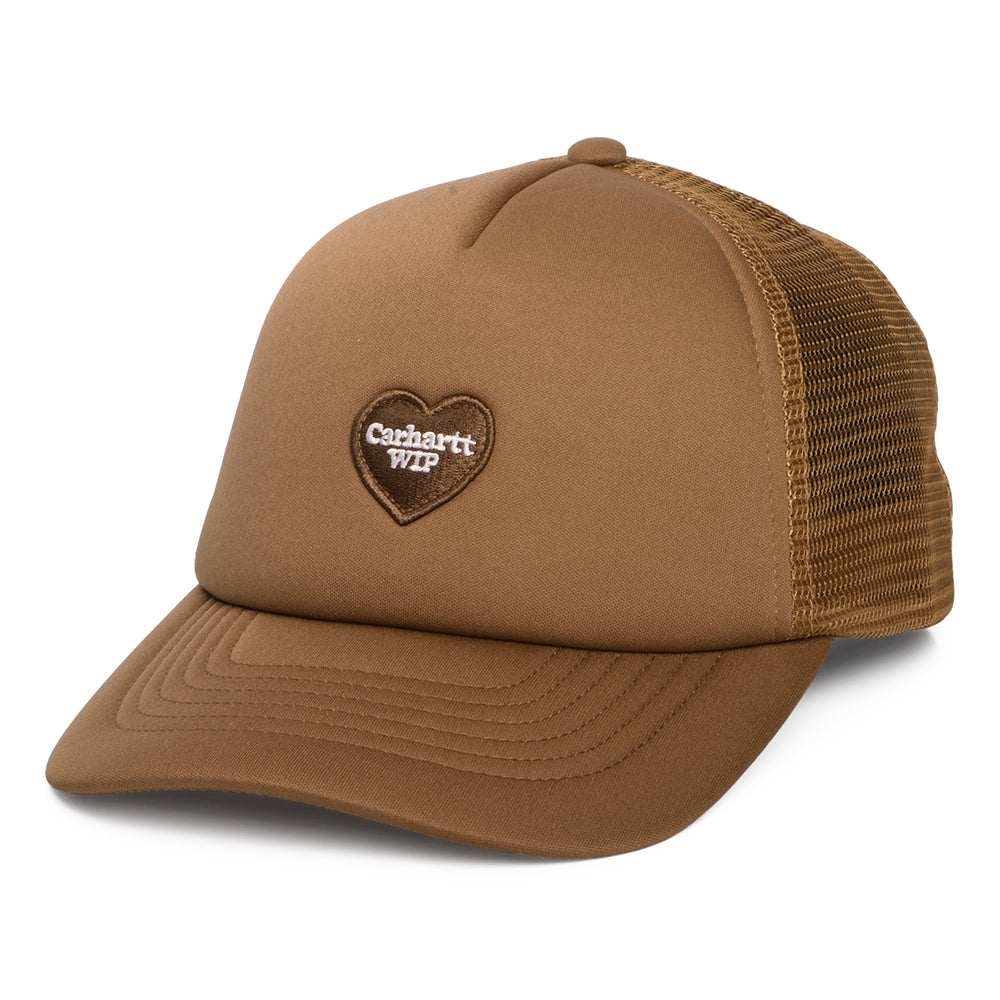 Gorra de camionero Parche de Corazón de Carhartt WIP - Marrón
