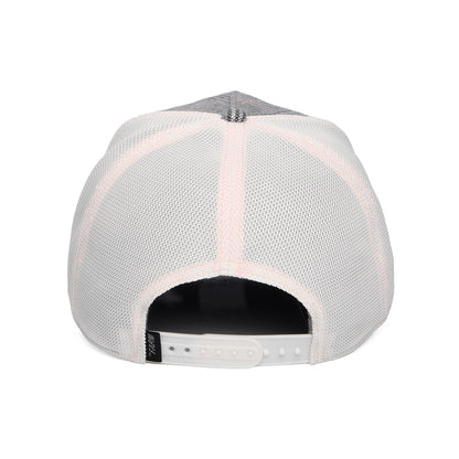 Gorra de camionero Zarigüeya de Moon de Goorin - Azul Marino-Blanco