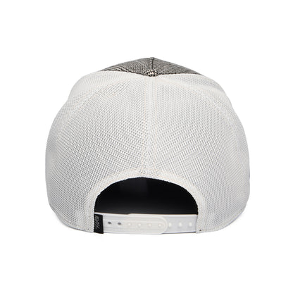 Gorra de camionero Luciérnaga de Moon de Goorin - Negro-Blanco