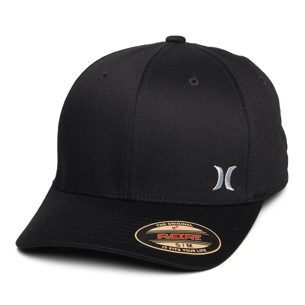 Gorra de béisbol Micro Icon Flexfit de Hurley - Negro