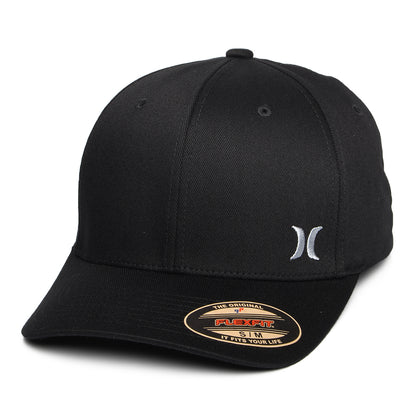 Gorra de béisbol Micro Icon Flexfit de Hurley - Negro