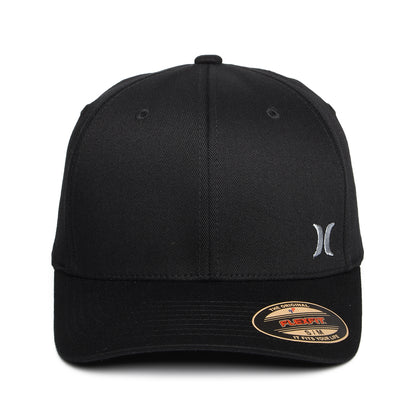 Gorra de béisbol Micro Icon Flexfit de Hurley - Negro