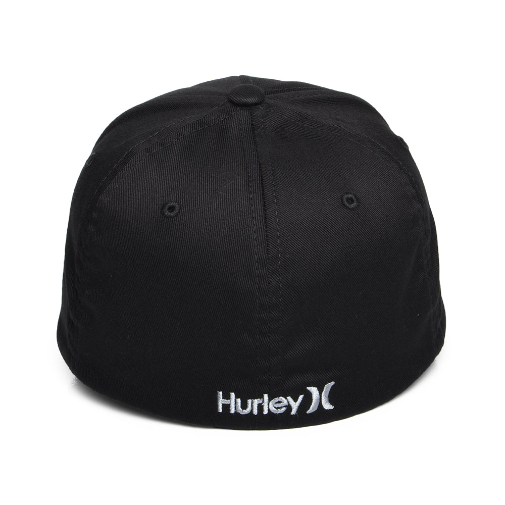 Gorra de béisbol Micro Icon Flexfit de Hurley - Negro