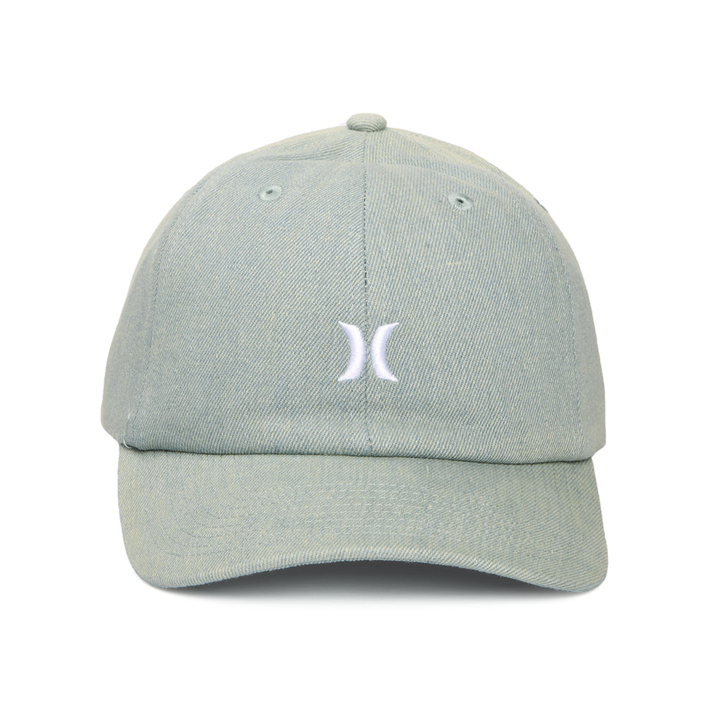 Gorra de béisbol Iconic para mujeres de Hurley - Azul Claro