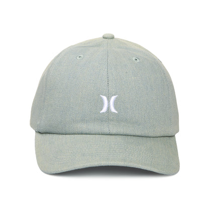 Gorra de béisbol Iconic para mujeres de Hurley - Azul Claro