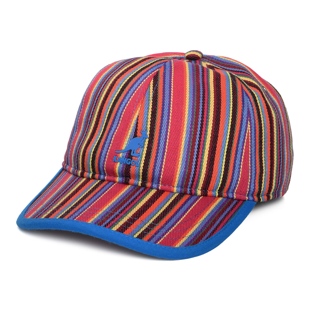 Gorra de béisbol con rayas multicolores de Kangol - Arco Iris