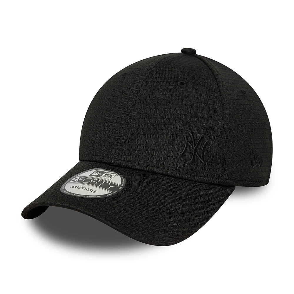 Gorra de béisbol 9FORTY - MLB Flawless Mesh New York Yankees de New Era - Negro sobre Negro