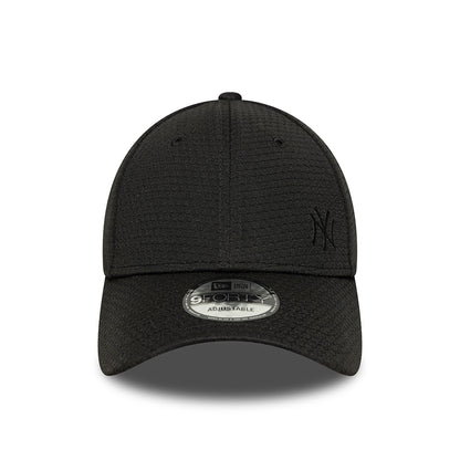 Gorra de béisbol 9FORTY - MLB Flawless Mesh New York Yankees de New Era - Negro sobre Negro