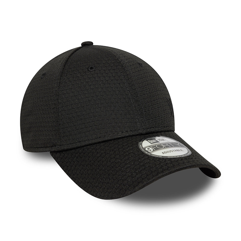 Gorra de béisbol 9FORTY - MLB Flawless Mesh New York Yankees de New Era - Negro sobre Negro