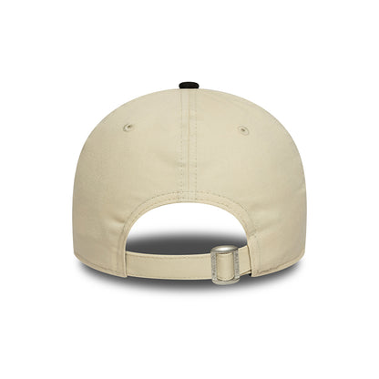 Gorra de béisbol 9FORTY - NFL Wordmark Las Vegas Raiders de New Era - Crema-Negro