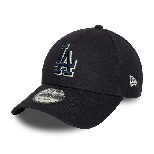 Gorra de béisbol 9FORTY MLB Team Outline L.A. Dodgers de New Era - Azul Marino-Blanco