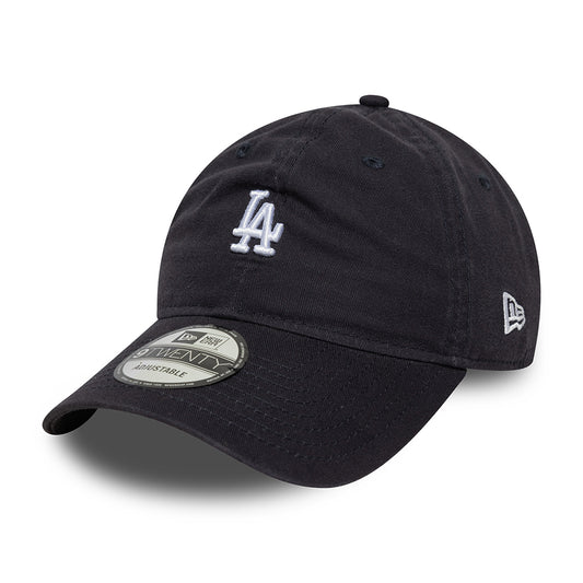 Gorra de béisbol 9TWENTY - MLB Mini Washed L.A. Dodgers de New Era - Azul Marino-Blanco
