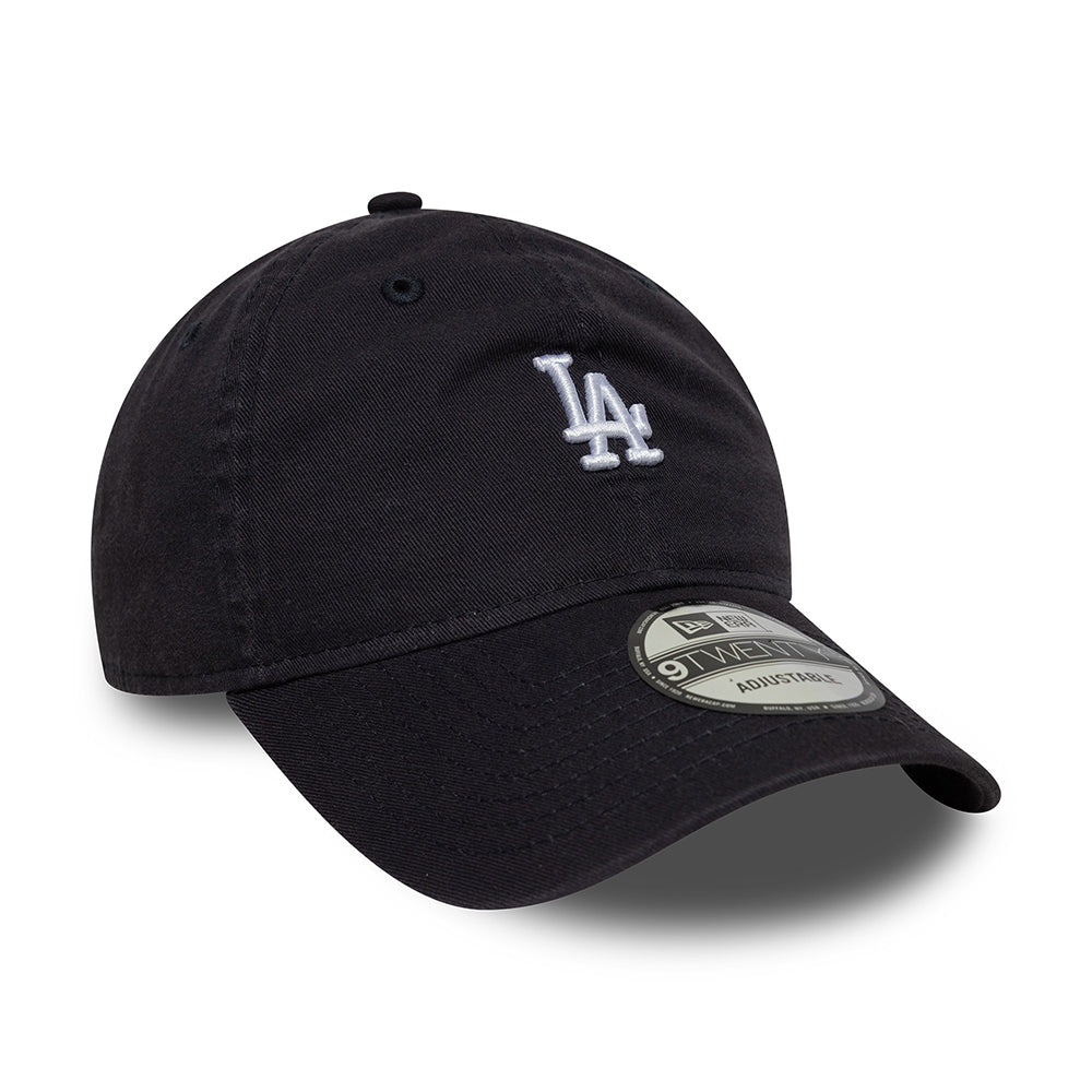 Gorra de béisbol 9TWENTY - MLB Mini Washed L.A. Dodgers de New Era - Azul Marino-Blanco