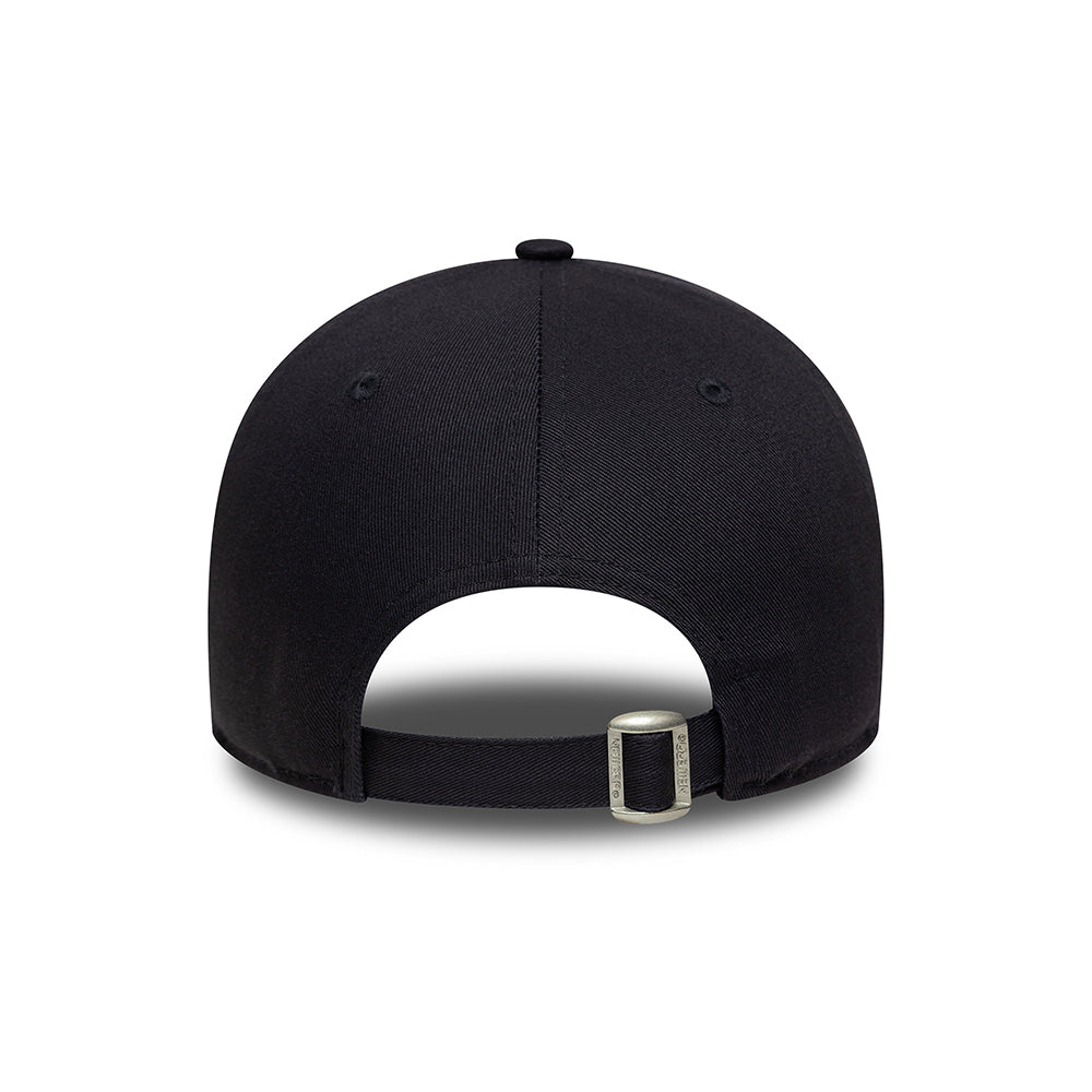 Gorra de béisbol 9FORTY de temporada Manchester United FC de New Era - Azul Marino sobre Azul Marino