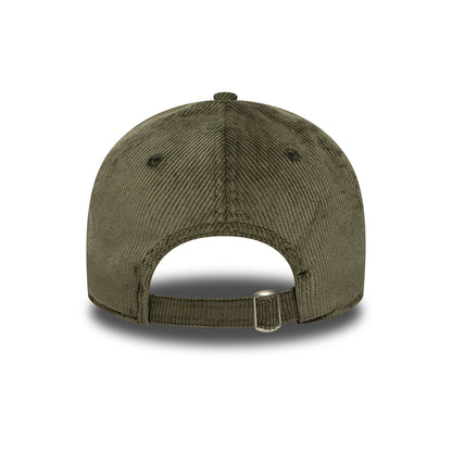 Gorra de béisbol 9TWENTY con cordón Tottenham Hotspur FC de New Era - Verde Oliva