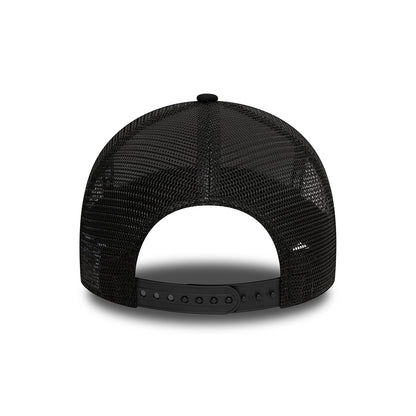 Gorra de camionero A-Frame Premier League Core Newcastle United FC de New Era - Negro