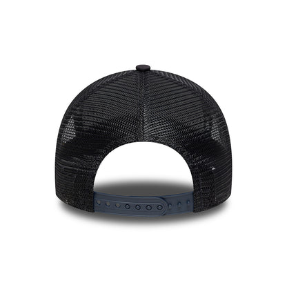 Gorra de camionero A-Frame de temporada Tottenham Hotspur FC de New Era - Azul Marino-Amarillo