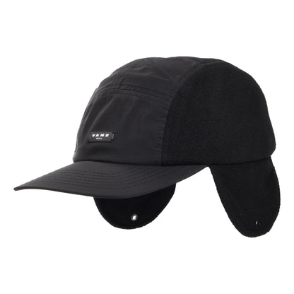 Gorra 5 paneles 66 con orejeras de Vans - Negro