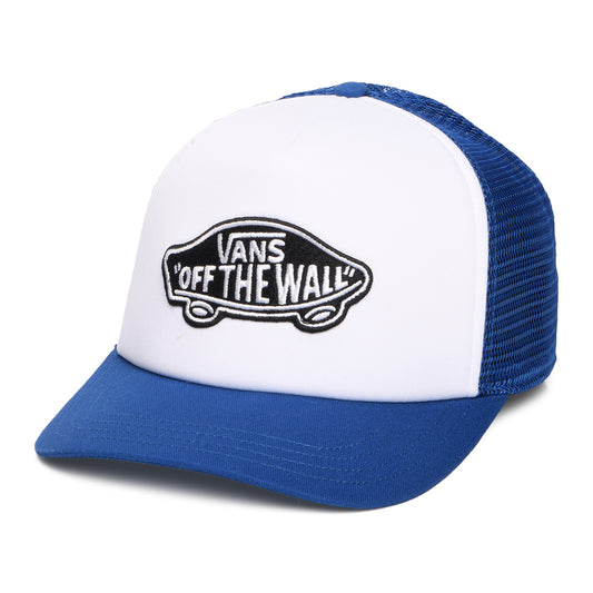 Gorra Trucker Classic Patch visera curvada de Vans - Azul-Blanco