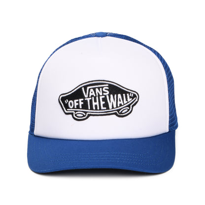 Gorra Trucker Classic Patch visera curvada de Vans - Azul-Blanco