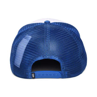 Gorra Trucker Classic Patch visera curvada de Vans - Azul-Blanco