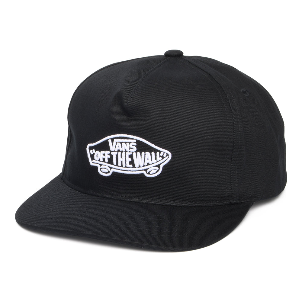 Gorra Snapback clásica de Vans - Negro-Blanco