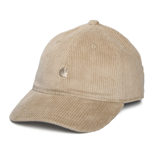Gorra de béisbol Harlem de pana Wale de Carhartt WIP - Piedra