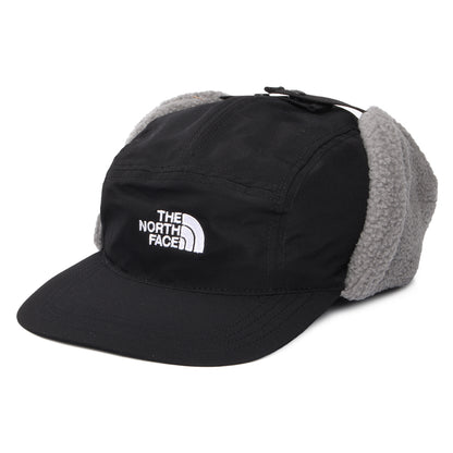 Gorra 5 paneles Yumiori resistente al agua con orejeras de The North Face - Negro-Gris