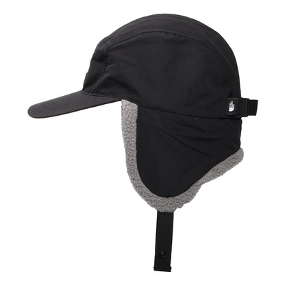 Gorra 5 paneles Yumiori resistente al agua con orejeras de The North Face - Negro-Gris