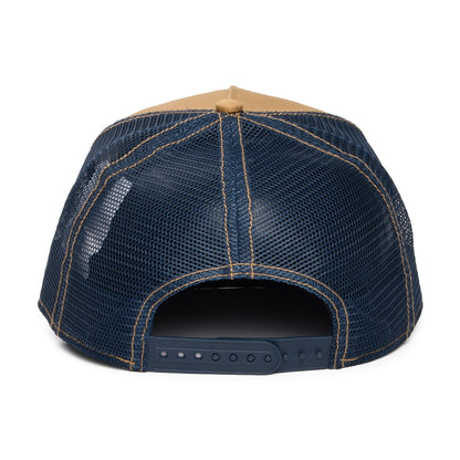Gorra de camionero Motocicleta de Stetson - Beige Arena-Verde Oliva-Azul Marino