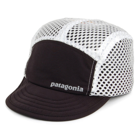 Gorra 5 paneles Duckbill reciclado de Patagonia - Negro-Blanco