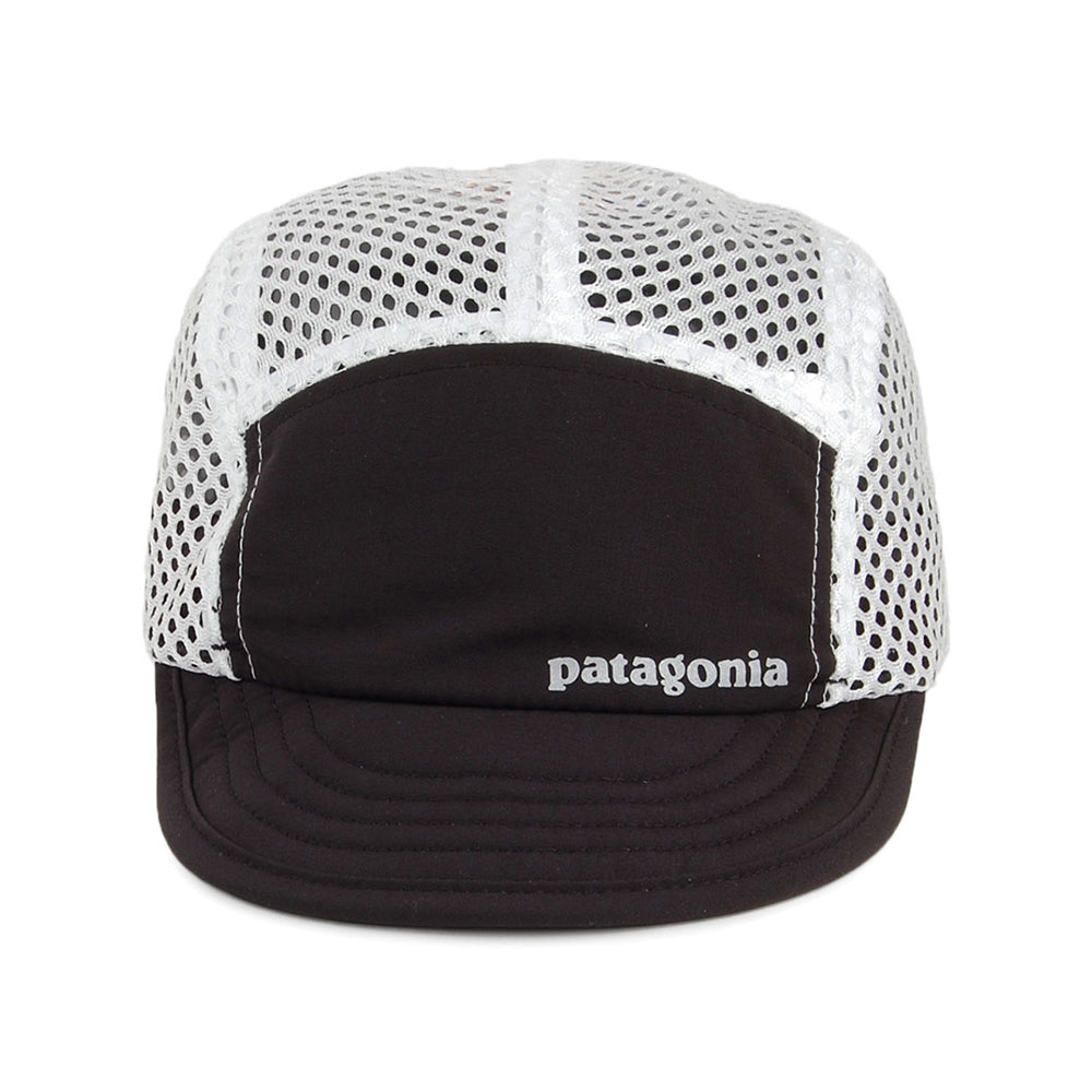 Gorra 5 paneles Duckbill reciclado de Patagonia - Negro-Blanco