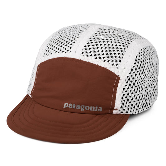 Gorra 5 paneles Duckbill reciclado de Patagonia - Ladrillo-Blanco