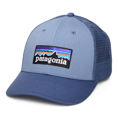 Gorra Trucker P-6 Logo LoPro de algodón orgánico de Patagonia - Azul