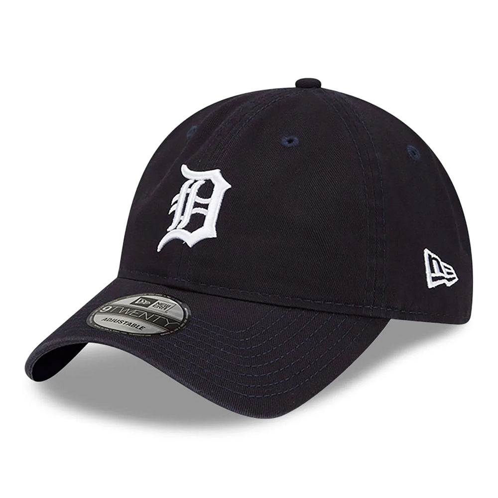 Gorra de béisbol 9TWENTY - MLB Core Classics Detroit Tigers de New Era - Azul Marino Lavado