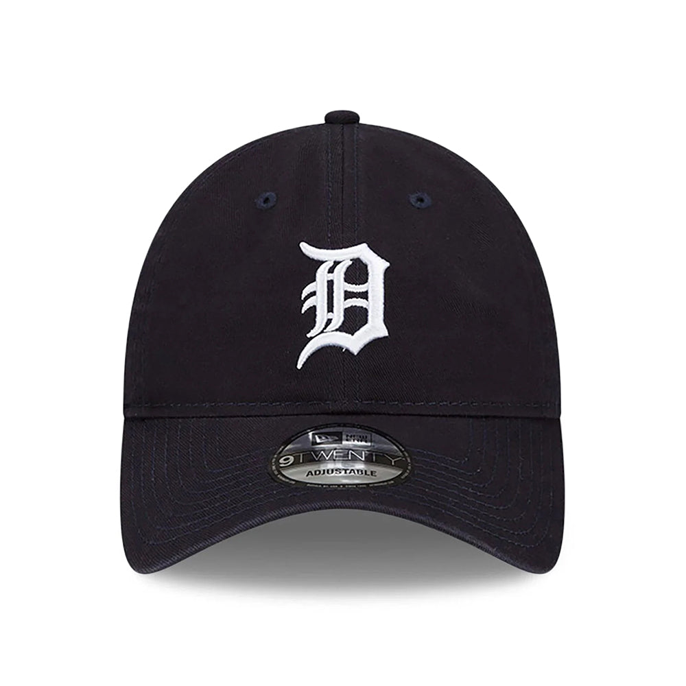 Gorra de béisbol 9TWENTY - MLB Core Classics Detroit Tigers de New Era - Azul Marino Lavado