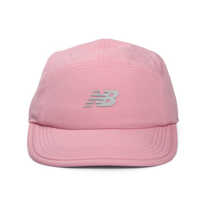 Gorra 5 paneles Performance V 2.0 de New Balance - Rosa Claro
