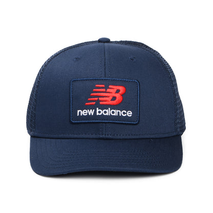Gorra de camionero parche de logo NB de New Balance - Azul Marino