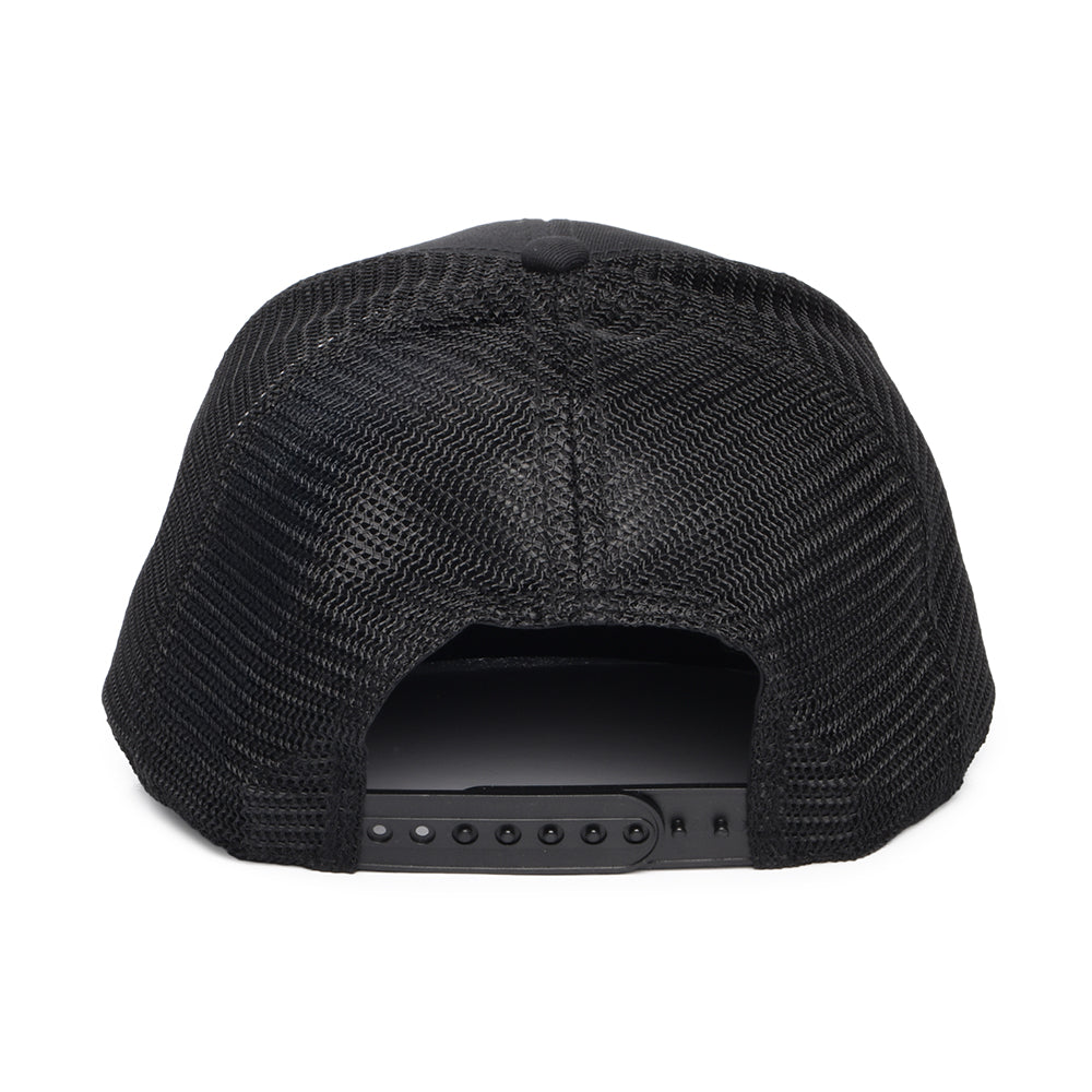 Gorra de camionero parche de logo NB de New Balance - Negro